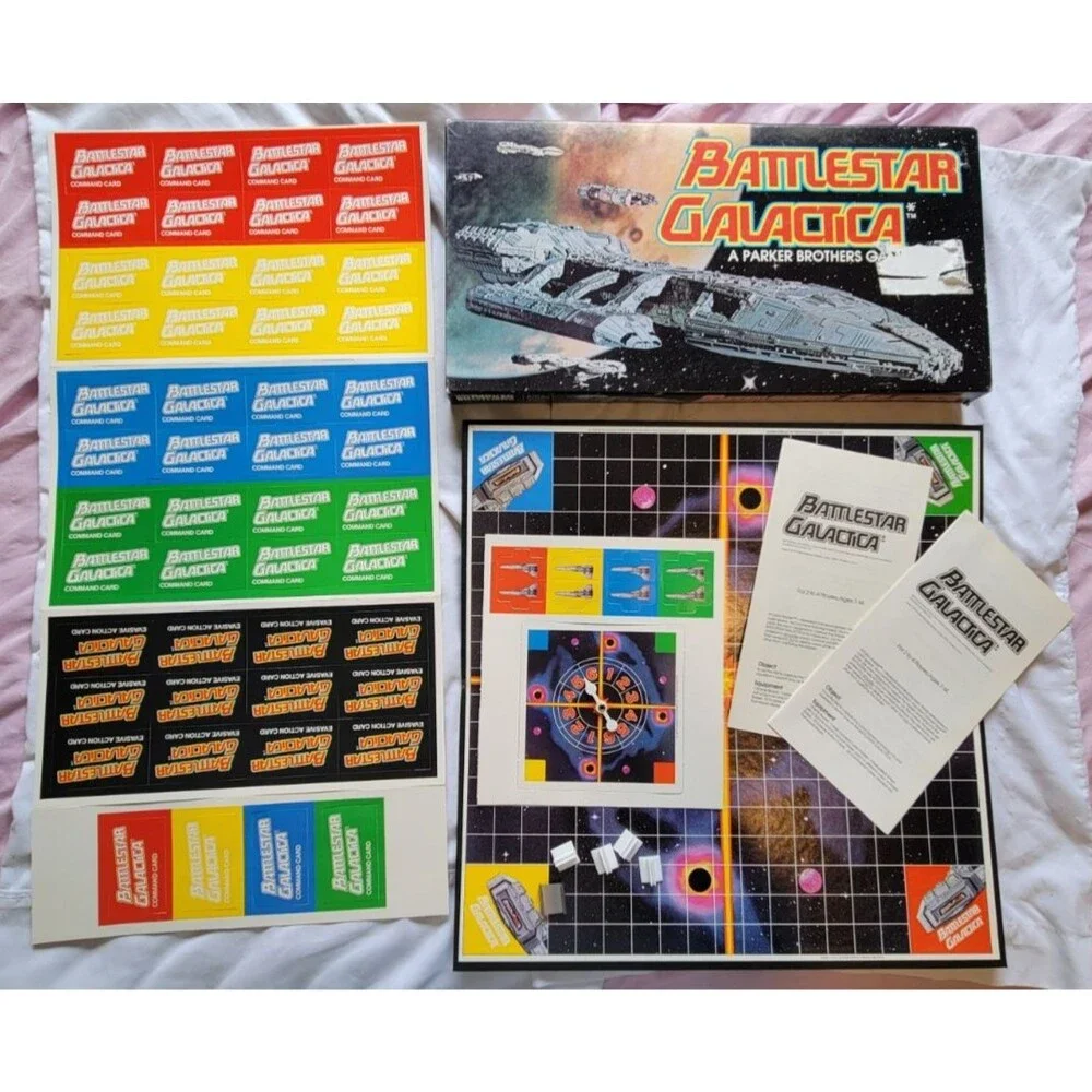 VINTAGE Battlestar Galactica Parker Brothers Game in Original Box (Complete)